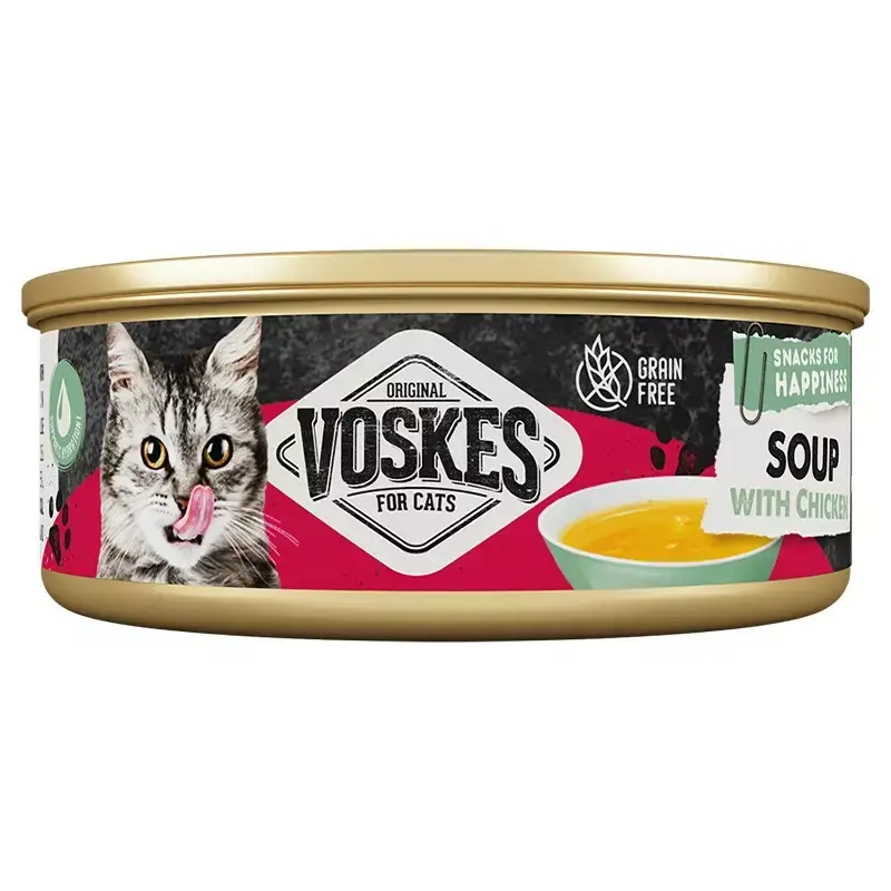 Voskes Cat Soup With Chickenzupka z kurczaka dla kotów 50g Wybór klientów