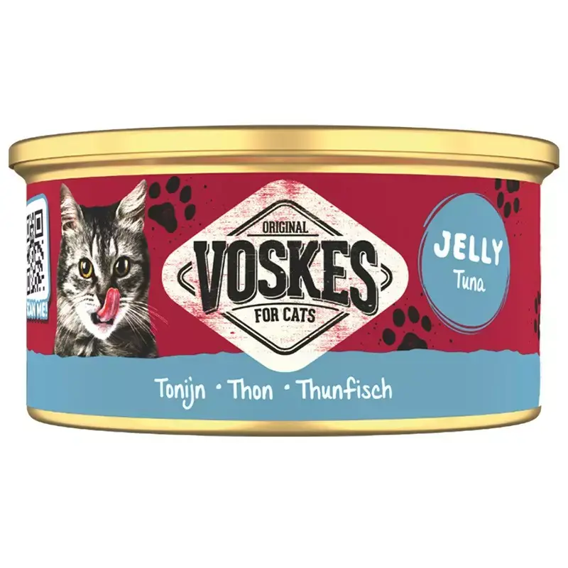 Voskes Tunamokra karma dla kota tuńczyk w galarecie 85g Wybór klientów