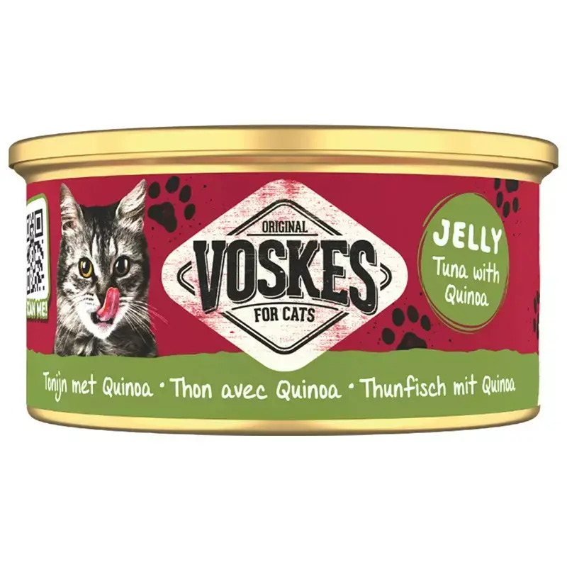 Tylko dziś Voskes Tuna With Quinoatuńczyk z komosą ryżową mokra karma dla kota 85g