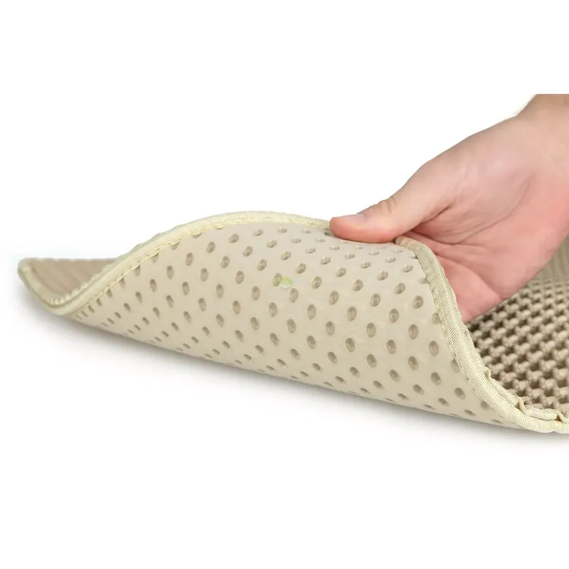 Mata pod kuwetę L 55x75cm biała kremowa Zniżka