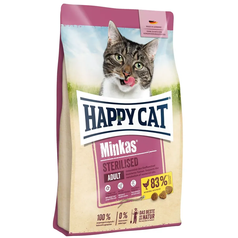 Wyprzedaż MINKAS STERILISED DRÓB 500g