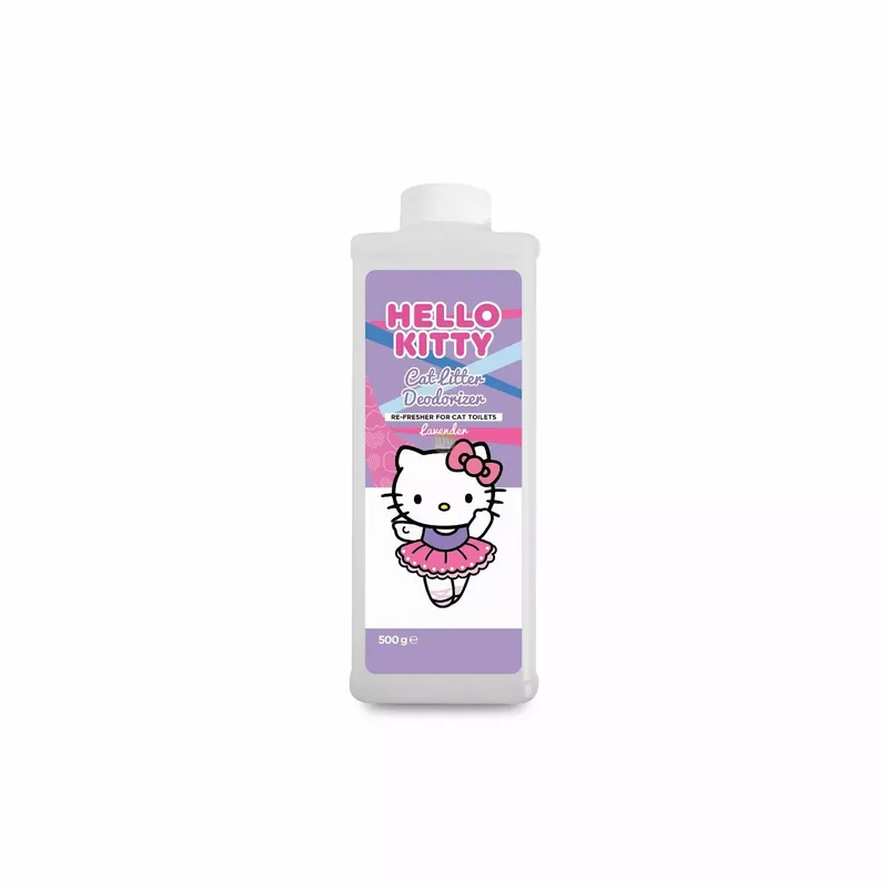 Wyjątkowa oferta Hello Kitty, odświeżacz do kuwety, lawendowy, 500 gr