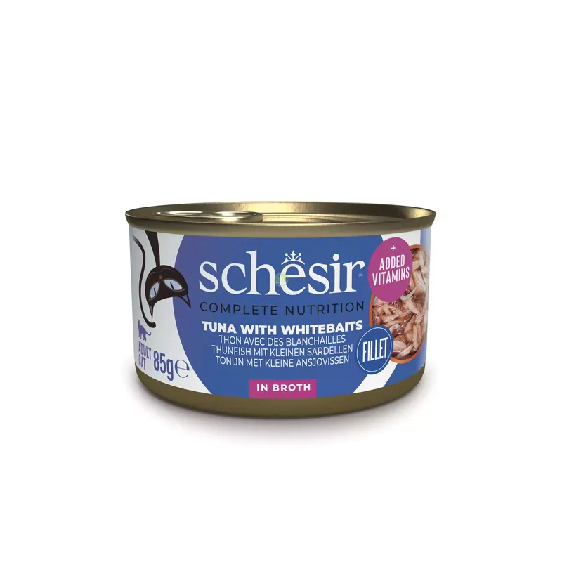 C&B, karma mokra, dla kotów, tuńczyk z narybkiem w bulionie, 85g, puszka Oferta czasowa