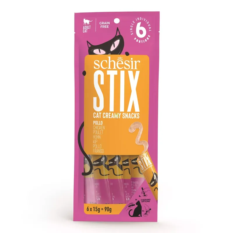 Ograniczona ilość Stix, przysmak, dla kota, kurczak, 6x15g, saszetka