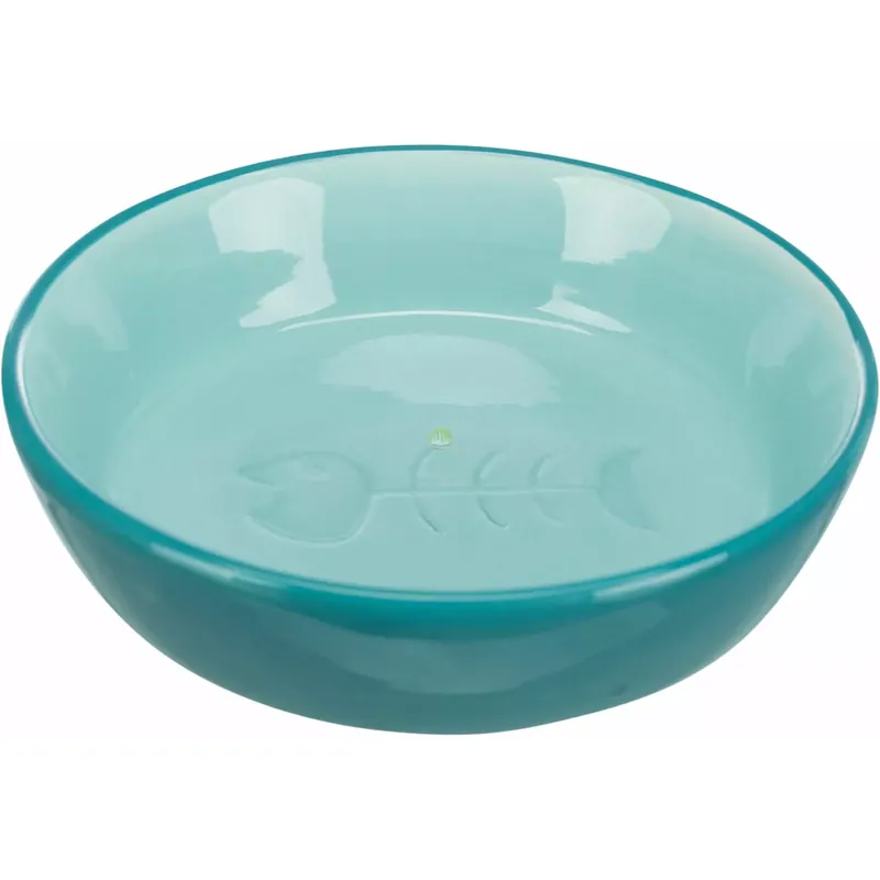Wyprzedaż MISKA CERAMICZNA DLA KOTA 200ml/13cm KOLOROWA