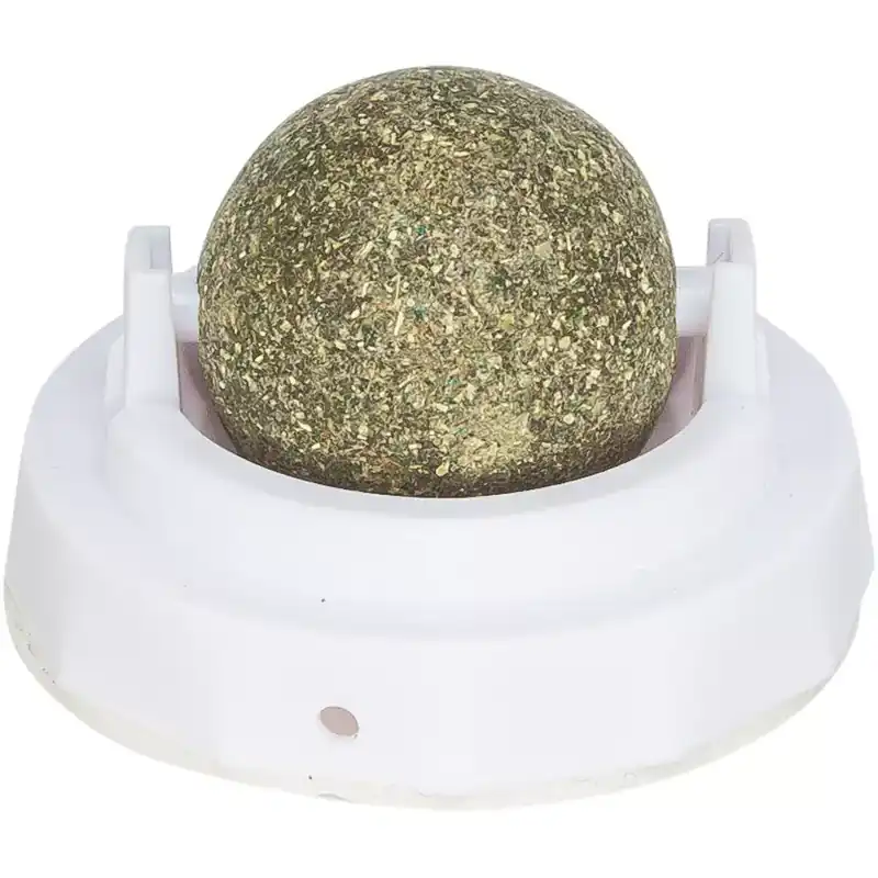 Premium Kulka z matatabi z uchwytem, dla kota, 5cm, do przyklejania