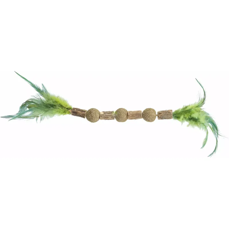 Matatabi Chain, zabawka, dla kota, 38cm, z piórkami i kocimiętką Szybka dostawa