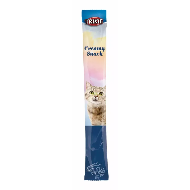 Creamy snack tuńczyk i krewetki, przysmak, dla kota, 5x14g Hit sprzedaży