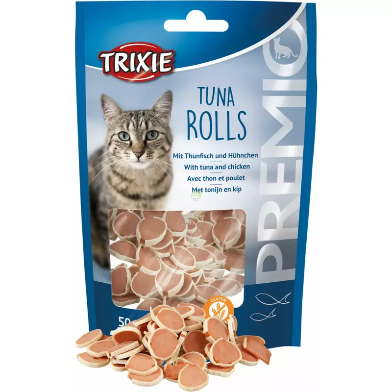 Przekąski Premio rolki z tuńczykiem, 50g Do wyczerpania zapasów