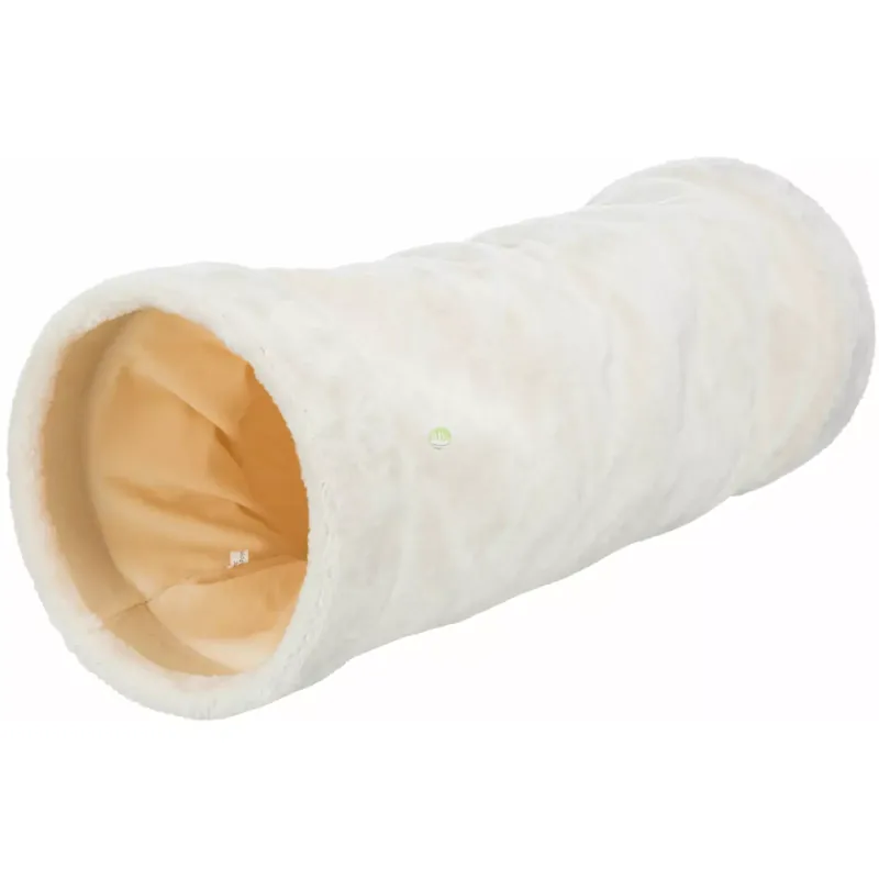 Tunel Dla Kota 60/20cm Beżowy Obniżka ceny