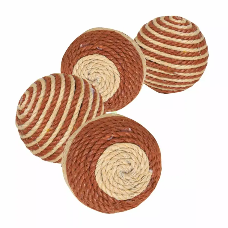 Cena promocyjna Piłki do zabawy, śr. 4cm brąz/beż 42szt./op