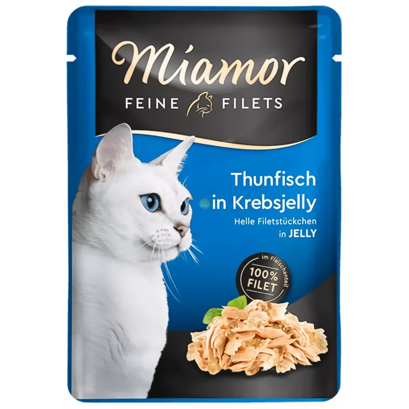 Tylko dziś Miamor Filets Thunfisch in Krebsjellytuńczyk w galarecie krabowej 100g