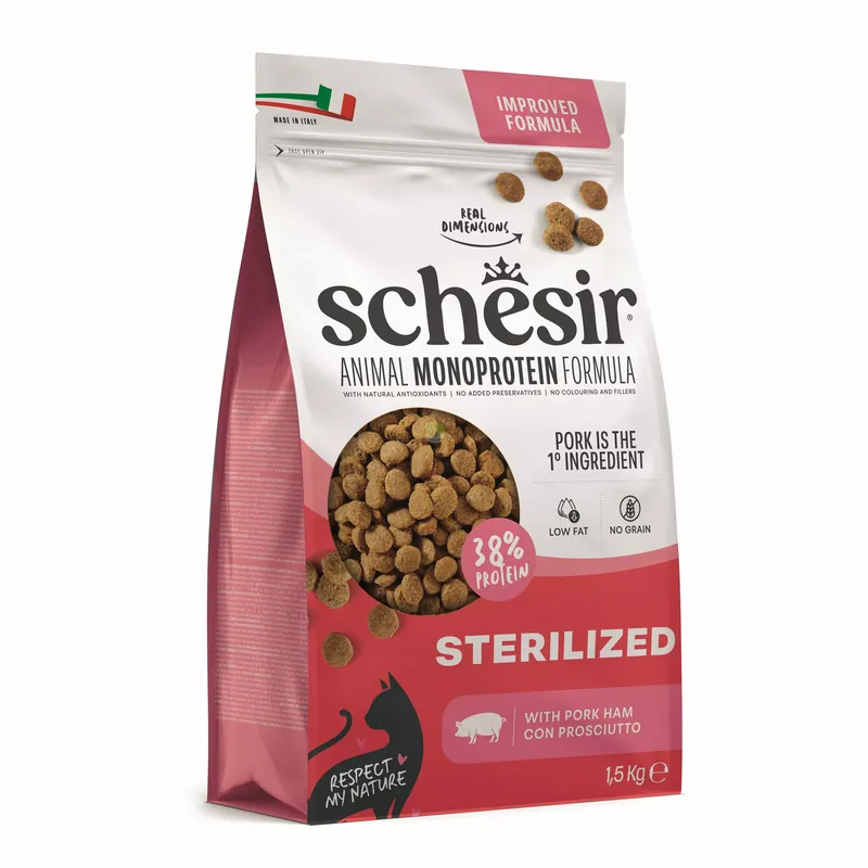Niska cena Animal Monoprotein Formula Sterilized szynka 1,5kg