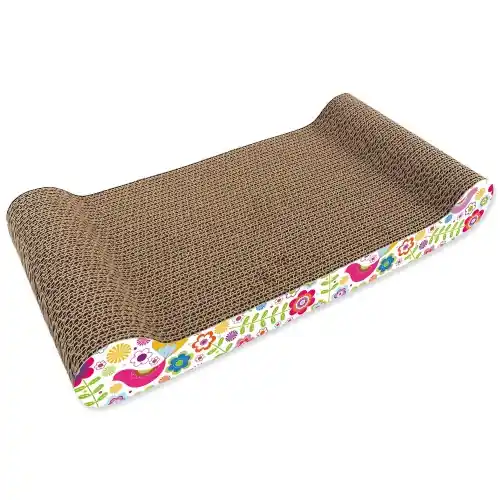 MAGIC CAT Drapak kartonowy dla kota 44x22x6,6cm Sofa 4 Bezpieczne zakupy