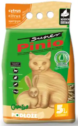 SUPER BENEK SUPER PINIO 呕WIREK DREWNIANY O ZAPACHU CYTRUSOWYM 5L Promocja