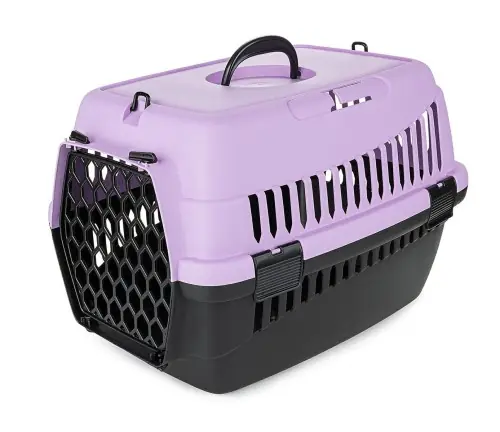 TRANSPORTER DLA KOTA PSA KR脫LIKA FIOLETOWY 50x33x33cm Tylko do końca tygodnia
