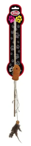Darmowy zwrot PET NOVA ZABAWKA DLA KOTA W臉DKA Z RYBK膭 40cm