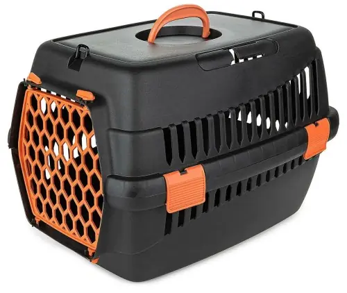 Najlepsza cena TRANSPORTER DLA KOTA PSA KR脫LIKA TEDDY M POMARA艃CZOWY 56x37x37 cm