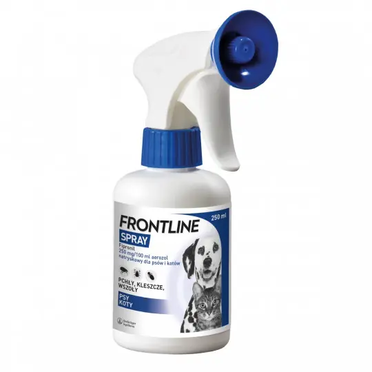 Okazja FRONTLINE Spray na pchły i kleszcze dla psa i kota - 250 ml