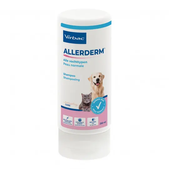 Zniżka VIRBAC Allerderm Skóra normalna - szampon dla psa i kota - 250ml