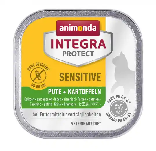 Dodaj do koszyka ANIMONDA Integra Protect Sensitive Indyk z ziemniakami - mokra karma dla kota - 100g