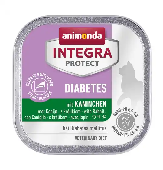 Nowość ANIMONDA Integra Protect Diabetes Królik - mokra karma dla kota - 100g