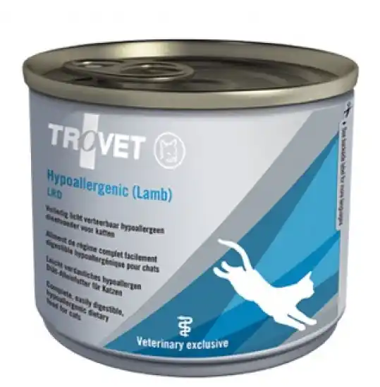 TROVET Hypoallergenic LRD z jagnięciną - mokra karma dla kota - 200 g Dostępne od ręki