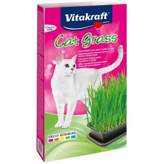 VITAKRAFT Cat Grass - zestaw dla kota - 120 g Popularny