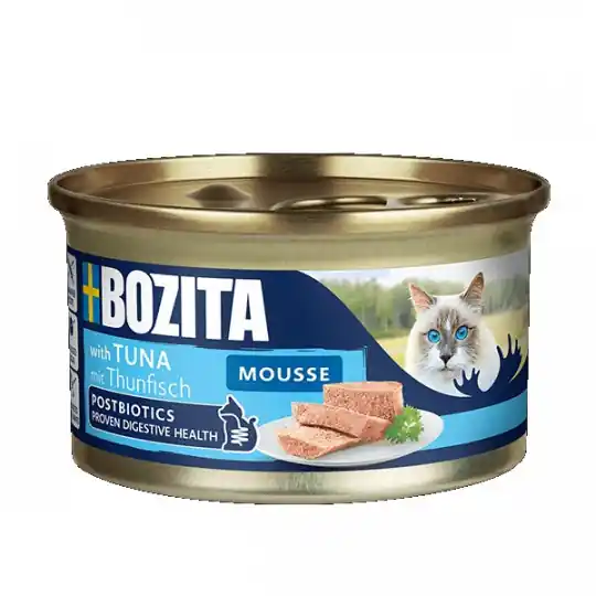 BOZITA Mousse Mus z tuńczykiem - mokra karma dla kota - 85g Wyjątkowa oferta