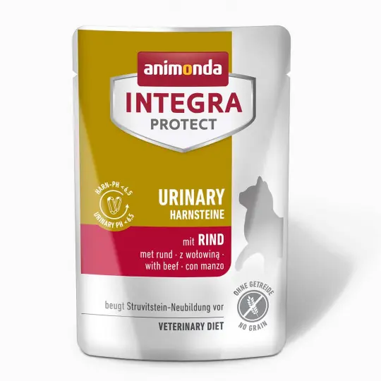 ANIMONDA Integra Protect Urinary Struvit with beef 85g Cena promocyjna