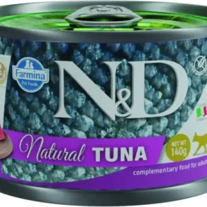 Bestseller FARMINA N&D Cat Natural Tuńczyk - mokra karma dla kota - 140 g
