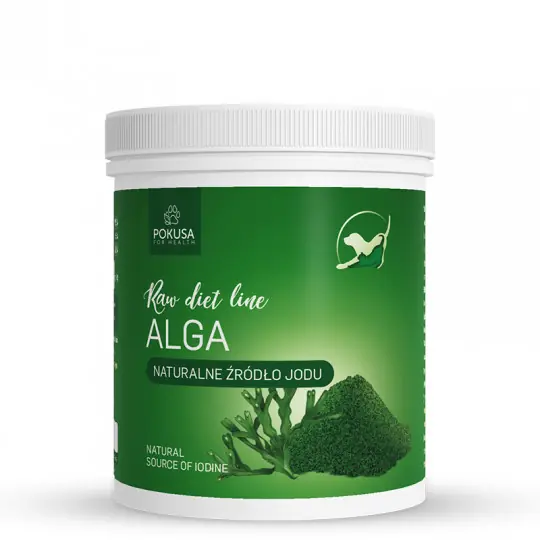 Kup teraz POKUSA RawDietLine Alga - suplementy dla psa i kota - 350g