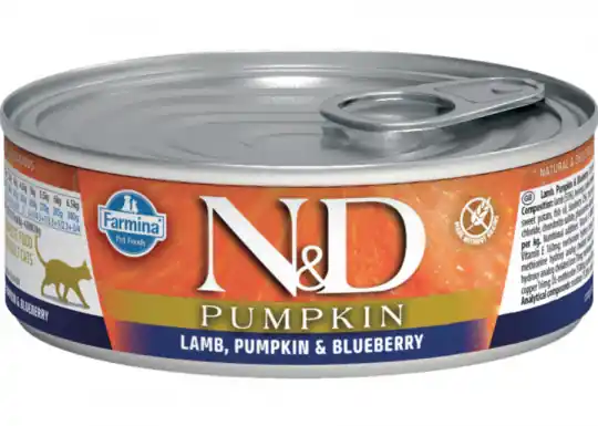 FARMINA N&D Pumpkin Lamb, Pumpkin & Blueberry - mokra karma dla kota - 70 g Najlepsza cena