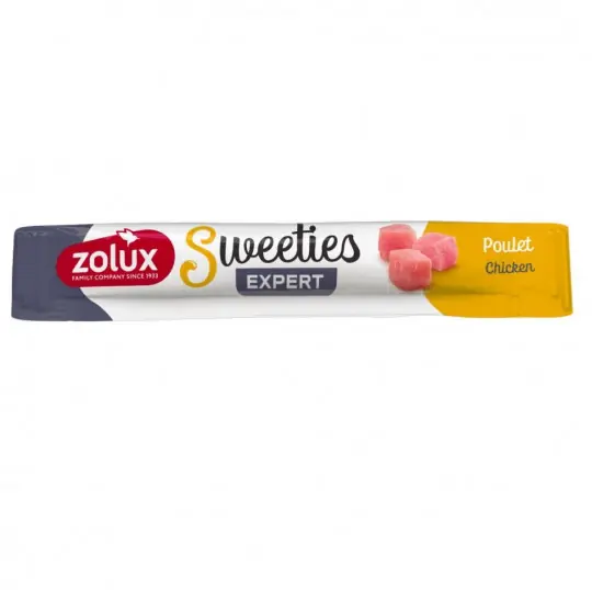 Tylko dziś ZOLUX Sweeties Kurczak - przysmak dla kota - 14g