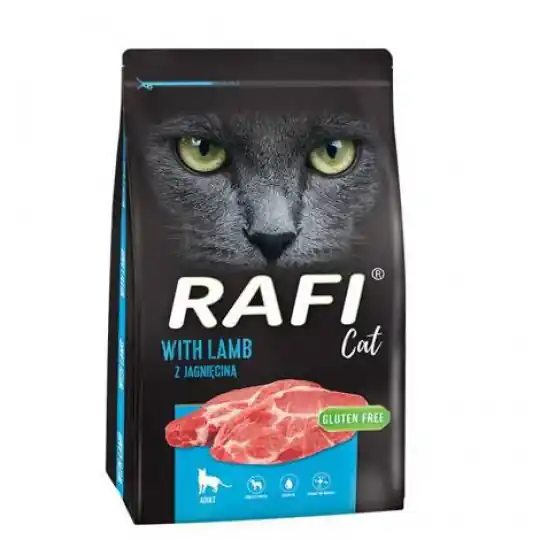 Oferta czasowa DOLINA NOTECI Rafi Cat z jagnięciną - sucha karma dla kota - 7 kg