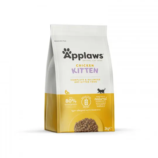 APPLAWS Kurczak dla kociąt - sucha karma dla kota - 2kg Zamów dziś