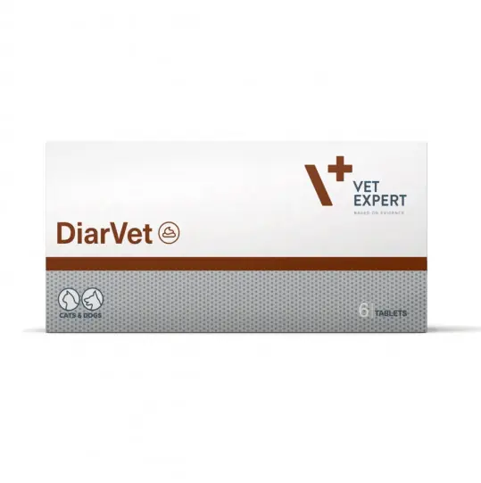 VETEXPERT Diarvet - suplementy dla psa i kota - 6 tabletek Zamów dziś