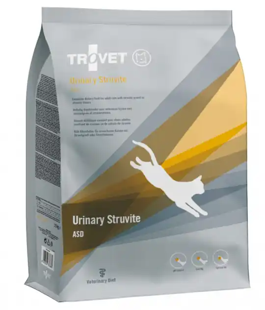 Nie przegap TROVET Urinary Struvite ASD - sucha karma dla kota - 2,5kg