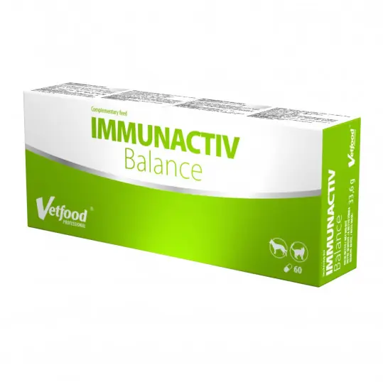 VETFOOD Immunactiv Balance - suplementy dla psa i kota - 60szt. Kup teraz