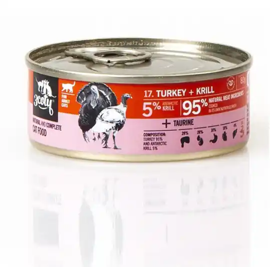 3COTY Indyk z krylem - mokra karma dla kota - 80g Szybka wysyłka