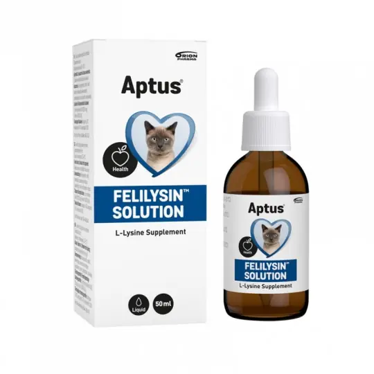 Szybka wysyłka APTUS Felilysin Solution Odporność i stres - suplementy dla kota - 50ml