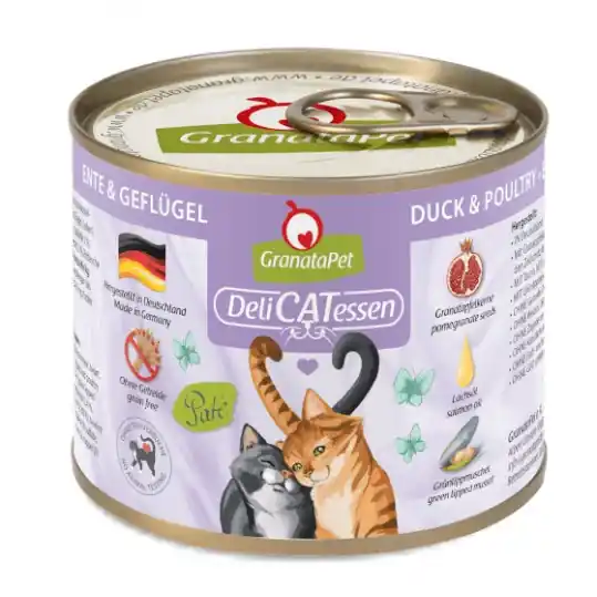 GRANATAPET DeliCATessen Kaczka i drób - mokra karma dla kota - 200g Zamów dziś