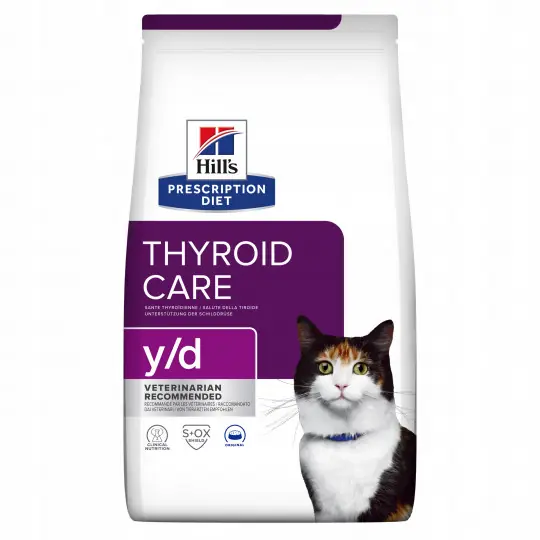 HILL‘S Thyroid Care y/d - sucha karma dla kota - 1,5kg Łatwy zwrot