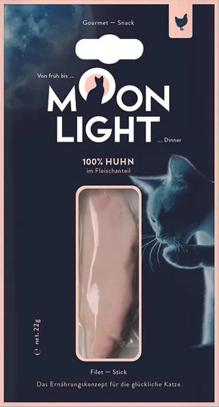 Cena promocyjna MOONLIGHT Dinner Filet z Kurczaka - przysmak dla kota - 22g