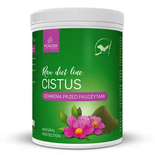 POKUSA RawDietLine Cistus - czystek dla psa i kota - 500g Nie przegap