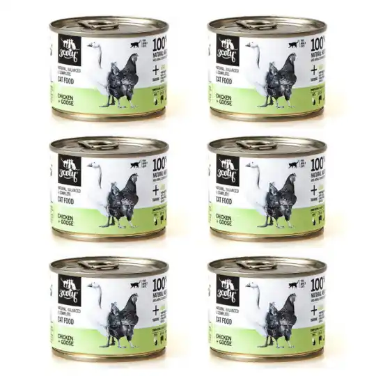 Oferta 3COTY 29. Kurczak i gęś - mokra karma dla kota - 6x180g
