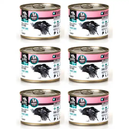 Promocja 3COTY 51. Indyk Struvite Care Mono - mokra karma dla kota - 6x180g