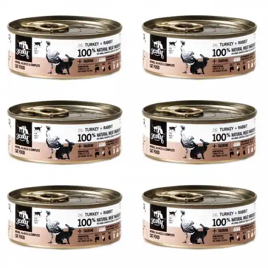 3COTY Indyk z królikiem - mokra karma dla kota - 6x80g Kup online