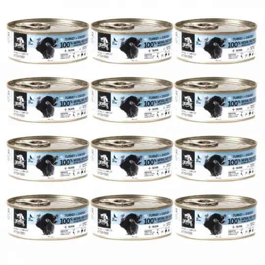 3COTY Indyk z kurczakiem Dla kociąt - mokra karma dla kota - 12x80g Zamów dziś