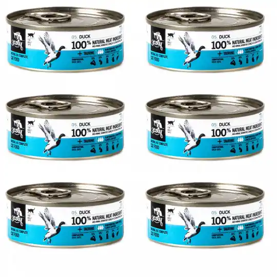 3COTY Kaczka - mokra karma dla kota - 6x80g Bezpieczna płatność